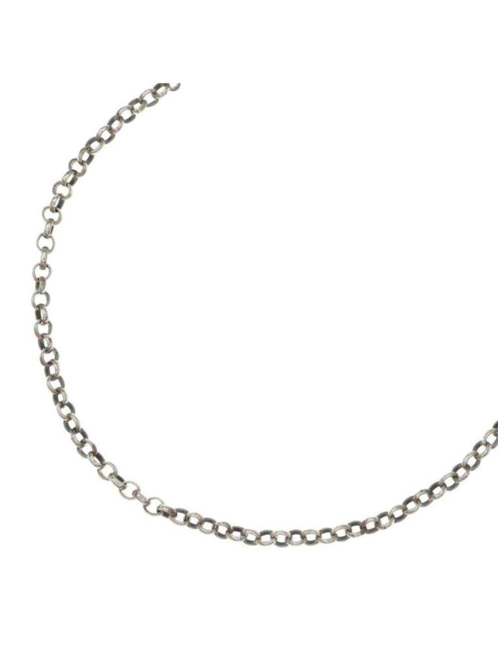 Chrome Hearts Neckchain Roll Chain Necklace Silver